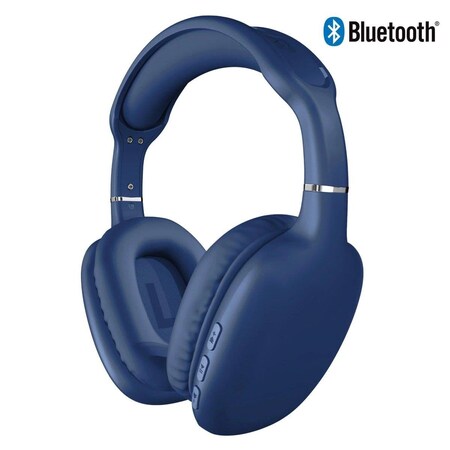 Hypercel HyperGear VIBE Wireless Bluetooth Headphones w/ Extended Battery Life  Blue 15611-HYP